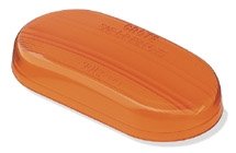 Grote 90123-5 Yellow Clearance Marker Replacement Lenses (Single Bulb Oval Lens, Retail Pack)