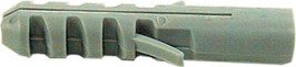 Nylon Wall Plugs, Two Pack, S 6, Pack of 200