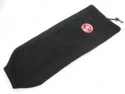 Intercom TWIN EYE fender covers (Sox) L size Black color embroiled