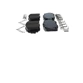 AD2076 ADVICS Ultra-Premium Ceramic Disc Brake Pad Set - Compatible with Select Lexus ES300h, ES350, UX200, UX250h; Toyota Avalon, C-HR, Camry, Corolla Cross, RAV4, Venza; FRONT