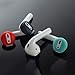 DamonLight (Fit in The case) Airpods Earpods Covers Anti-Slip Silicone Soft Sport Covers Accessories for AirPods Earbud AirPods Ear Tips 2 Pairs (Spicy Red)