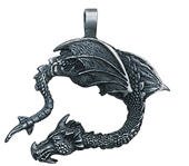 Fire Dragon for Creativity and Enlightenment - Ancient Magic Range of Lead-Free Pewter Pendants
