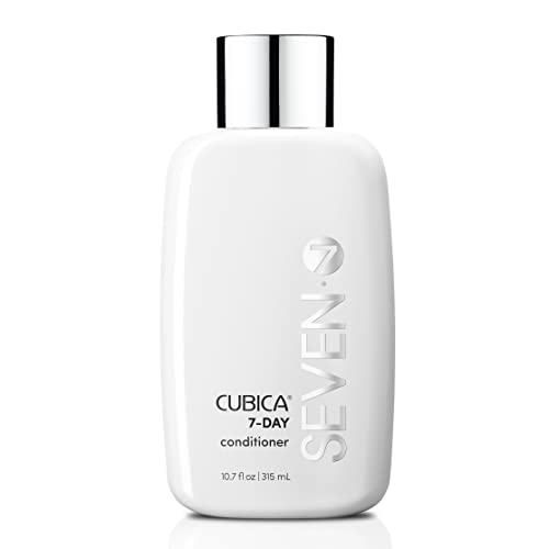 SEVEN Haircare Cubica 7-DAY Conditioner for Women + Men | with Honey & Shea Butter | Detangle & Moisturize | Sulfate + Paraben Free | Cruelty Free | Made in USA