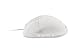 SaniType Professional-Grade Ergonomic Optical Washable Mouse with 3-Button Scroll (USB/PS2) (White) | OMST0C01-W