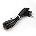 Samsung 3903-000853 Right Angle 2-Prong TV Power Cord, 5FT Length
