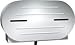 ASI 0040 Surface Mounted Twin Toilet Tissue Dispenser, 9" Jumbo Roll