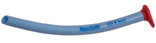 Flexicare NasoSafe Nasopharyngeal Airway, 8mm, Dark Red by Flexicare
