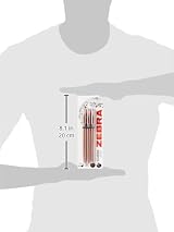 Zebra Pen Z Grip Black Rose Gold Triangular Ballpoint 3 Pack Medium Point view 5