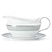Lenox Westmore Gravy Boat and Stand, 2.45 LB, Blue