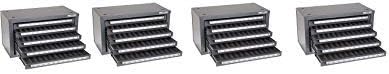 Huot 13025 Five-Drawer Drill Bit Dispenser Cabinet for Jobber Length Wire Sizes #1 to #60 (4)