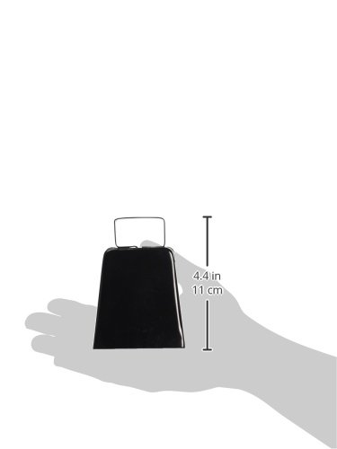 Beistle 034689128359 black Cowbell Noisemaker, One Size, Assorted