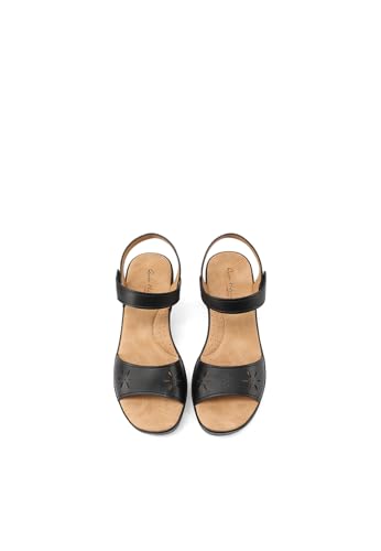 QUEEN HELENA Women's Orthopedic Insole Low Heel Sandals BZ400