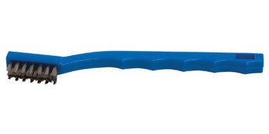 Forney 70488 Wire Brush, Stainless Steel with Plastic Handle, 7-1/4-Inch-by-.006-Inch