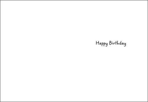 Humorous Birthday Card - (PH-LAGG0063) - Wine Fitness Tracker - Look at it This Way Range, Multicolor, 13cmx17cm - Image 3