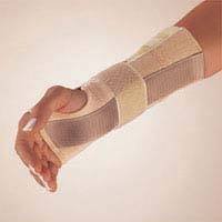 bort 103580 Skin Arm and Wrist Splint to Support the Wrist with Additional Stabilo Band Right or Left, Right X-Large, Beige