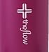 The Flow Insulated Water Bottle Large 32oz Stainless Steel Hydro Vacuum Flask With Wide Mouth Straw Lid, Coffee Flip Lid and Carabiner, Double Wall Sports Travel Tumbler (Pink, 32oz)