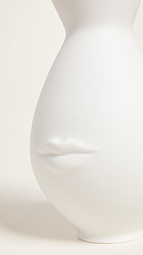 Jonathan Adler Women's Mr. & Mrs. Muse Vase, White, One Size - Thumbnail 4