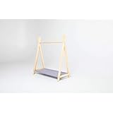 Montessori Teepee Style Clothing Rack with Storage