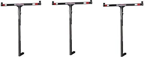 Tricam SLE-1/SKLE-350 2 in 1 E-Z Hitch Mounted Load Extender, 350-Pound Capacity, Black Finish (3-(Pack))