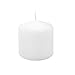 Royal Imports Pillar Candle for Wedding, Birthday, Holiday & Home Decoration, 3x3, White Wax, Set of 12 primary