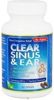 Clear Products Clear Sinus &amp; Ear Homeopathic/herbal Relief Formula - 60 Capsules, 3 Pack (image may vary) Please read the details before purchase. There is no doubt the 24-hour contacts.