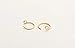 Fake Nose Ring Sterling Silver Clip On Hoop Cuff Non piercing jewelry