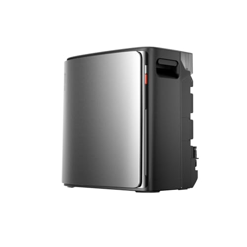 Stream Ultra X batería de 3,84 kWh para Kit Solar, Entrada Solar de 2800 W (4 MPPT), Dos Puertos de CA de 2300 W, batería LFP de 6000 ciclos, Control Inteligente con IA, Plug-and-Play