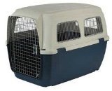 Marchioro Clipper Ithaka 7 Pet Carrier, 41.5-inches, Tan/Blue