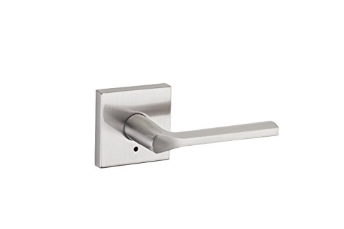 Kwikset 91550-022 Square Lisbon Square Bed/Bath Lever In Sat