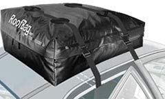 RoofBag Rooftop Cargo Carrier Bundle - Includes Protective Mat + 3 Liner Bags + Storage Bag + Heavy Duty Straps| Made in USA | Waterproof | 1 Year Warranty | Fits All Cars with or Without Rack