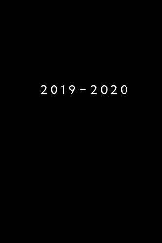 2019 - 2020: Weekly Planner Starting May 2019 - Dec 2020 | 6 x 9 Dated Agenda | Appointment Calendar | Organizer Book | Soft-Cover Matte Black Paperback – April 7, 2019