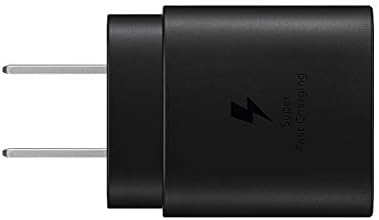 Samsung 25W USB-C Super Fast Charging Wall Charger - Black (US Version with Warranty)
