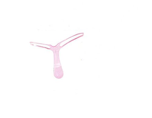 Pullic Eyebrow Stencil Makeup Template Stencil Shaping Makeup Tool (Pink)
