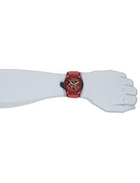 Invicta 11334 Buzo ruso Gris y Rojo camuflaje dial rojo reloj de poliuretano