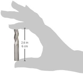Yonico 31350-SC - Upcut Spiral End Mill CNC Router Bit, Diameter: 3/8", Cutting Height: 1-1/4", Flutes: 3-3/8" Shank - Image 3