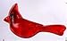 Christmas Tree Cardinal String Lights, Red Snow Bird Decorative Ornaments 10 ft 40 LEDs Battery Operated with Remote Timer for Wedding Birthday Parties Bedroom Home Holiday Decoration
