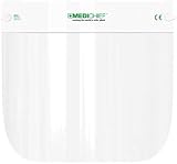 Medichief Face Shield Pack 10 | Full Face Protective Visor Anti-Fog CE Approved view 2