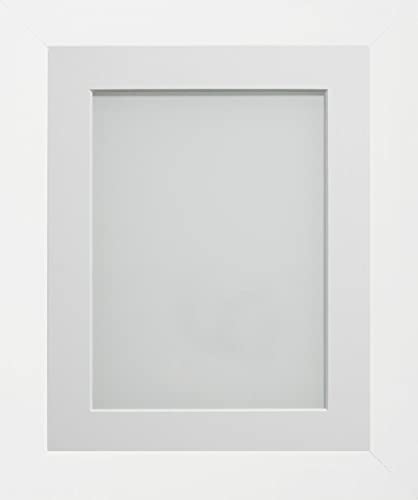 Frame Company Candy Range White Picture Photo Frames with Mount*Choice of Colours*