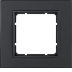 Hager B7 – Frame 1 Element Anthracite matt