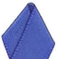 Jay Company 1.5 Inch Wide Solid Color Satin Craft Sewing Ribbon Trim, 50 Yards, Variety of Colors Available (Royal Blue)
