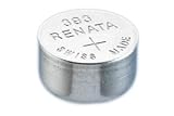 10 Renata 393 SR754W 1.55 Volt Silver Oxide Cell Watch 0%Mercury Batteries (Box)