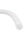 uxcell Flexible Spiral Tube Cable Wire Wrap Cord Management 1.5M 5Ft White