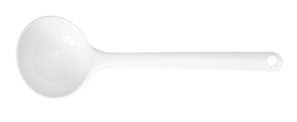 HENDI Sauce spoon, white, 300 mm, 0.14 L