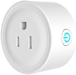 Wifi Smart Plug Mini Socket Outlet with Energy Monitoring, Works with Amazon Alexa Echo and Google Assistant, Remote Control from Smartphone Anywhere Anytime