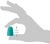 Quality Thimblette Size 0 Green Pack of 10 Note-Counting Page-Turning view 4