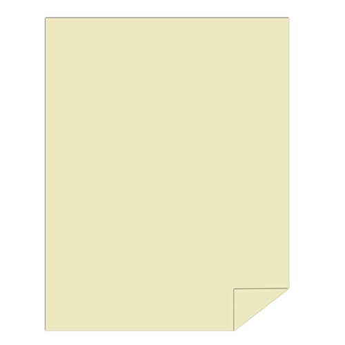 Springhill Colored Paper, Cardstock Paper, Ivory Paper, 67lb, 147gsm, 8.5 x 11, 1 Ream / 250 Sheets - Vellum Card Stock, Thick Paper (056000R)