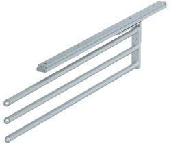 Anodised Aluminium 3 Rail Telescopic Towel Rail