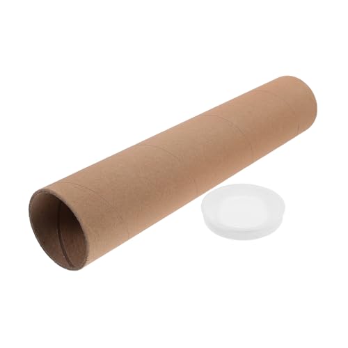 Uonlytech Paper Tube Crafting Refillable DIY Projects Blueprint Storage and Painting Cardboard Tubes for Crafts Inner Thickness
