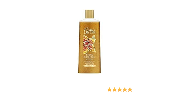 Caress evenly gorgeous Body wash exfoliating burnt brown sugar&karite Butter (011111014909)