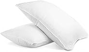Beckham Hotel Collection Bed Pillows for Sleeping - Queen Size, Set of 2 - Cooling, Luxury Gel Pillow for Back